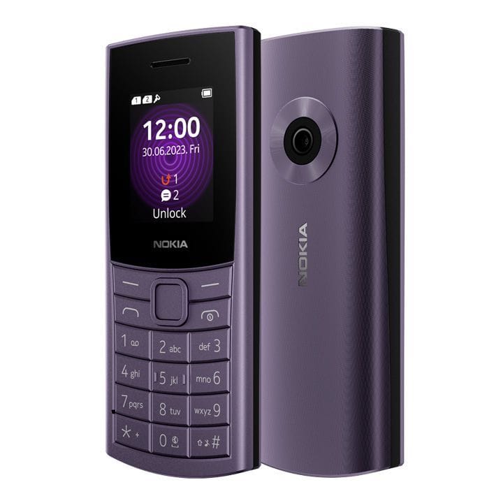 NOKIA 110 4G Feature Phone - Purple | TA-1543 DS GCC