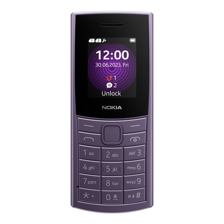 NOKIA 110 4G Feature Phone - Purple | TA-1543 DS GCC