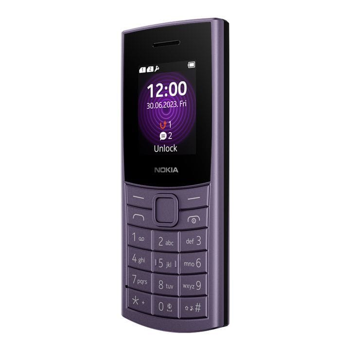 NOKIA 110 4G Feature Phone - Purple | TA-1543 DS GCC