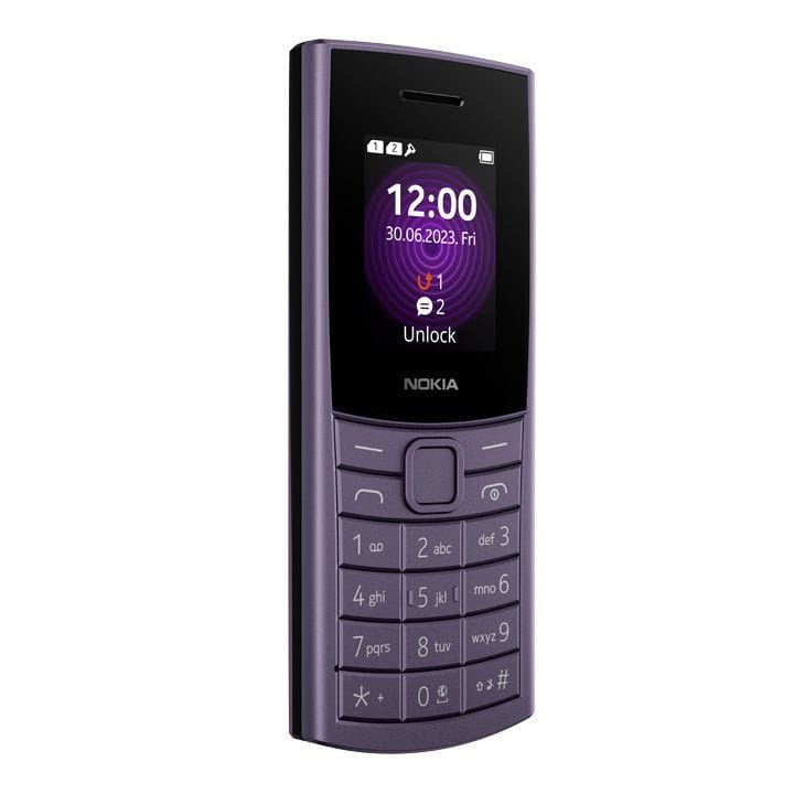 NOKIA 110 4G Feature Phone - Purple | TA-1543 DS GCC