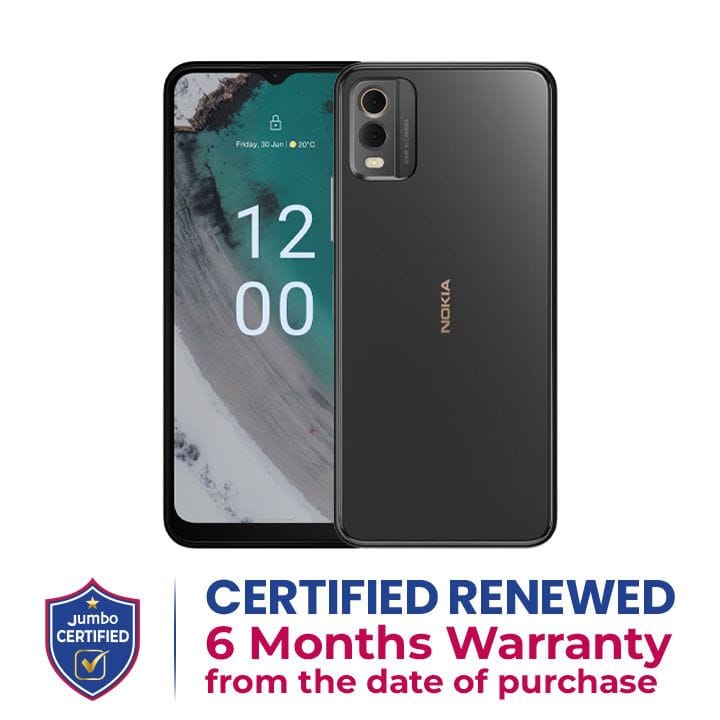 Nokia C32 4GB RAM+128GB ROM Smartphone - Charcoal | TA-1534 DS