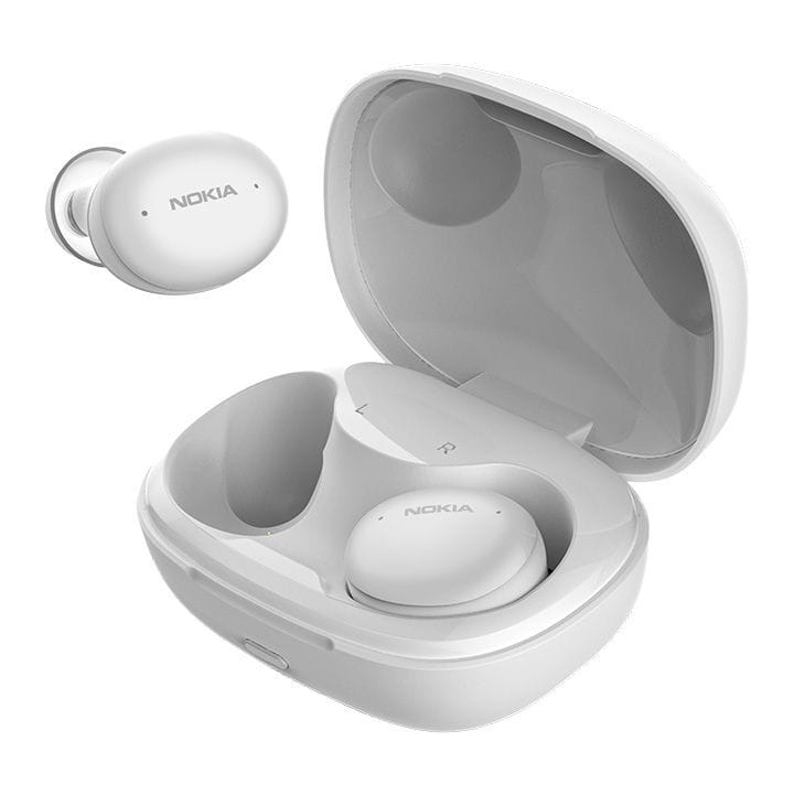 Nokia True Wireless In-Ear Headphones with Wireless Charging - White | TWS-411W