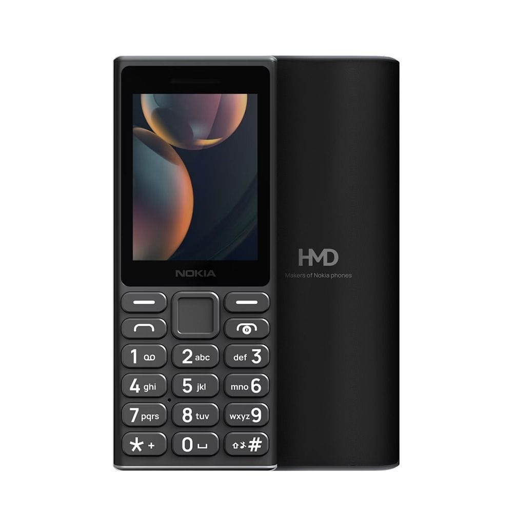 Nokia 108 Dual SIM 4G Keypad Mobile Phone 2 Inch, Long-Lasting Battery, Wireless FM Radio, Lightweight And Compact Design - Black - TA-1654