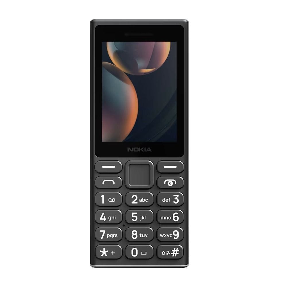 Nokia 108 Dual SIM 4G Keypad Mobile Phone 2 Inch, Long-Lasting Battery, Wireless FM Radio, Lightweight And Compact Design - Black - TA-1654