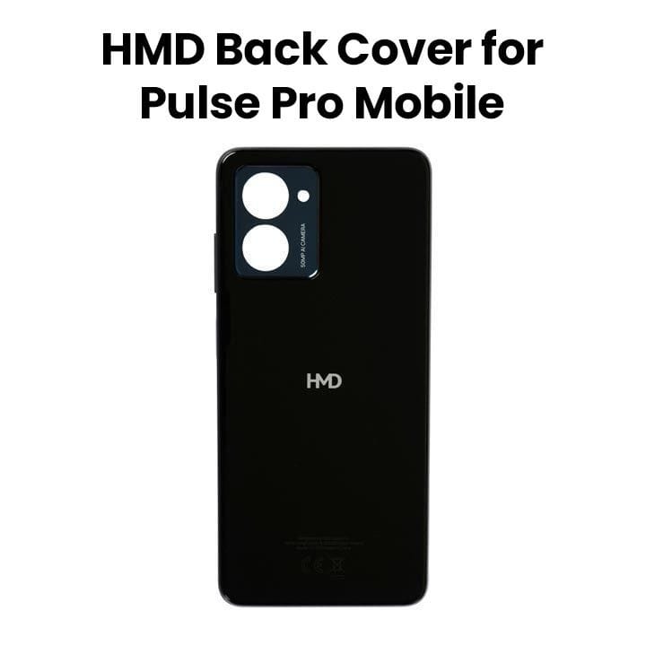 HMD Back Cover for Pulse Pro Mobile TA-1595 - Black| 286984584