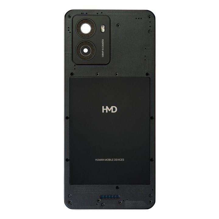 HMD Back Cover for Fusion Mobile  TA-1640 - Black| 70201702H001