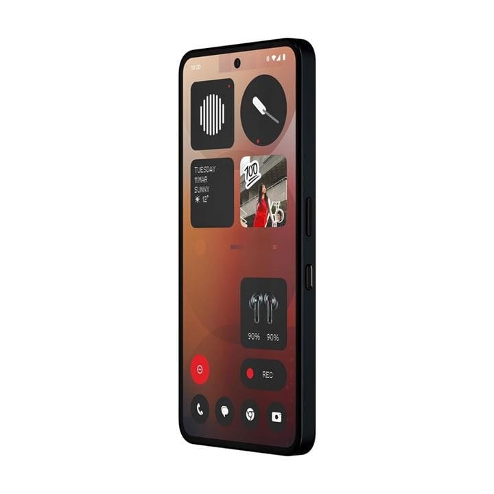نَثينج هاتف Phone (3A) ذاكرة ٨+١٢٨ جيجابايت - أسود | A059-A10400148