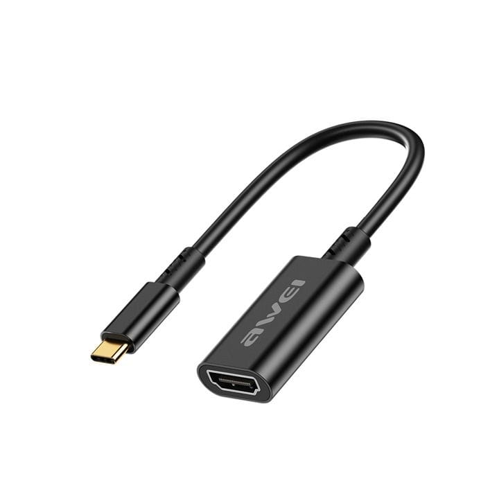 Awei Smart Fast Charging Cable USB to Type-C – Black | CL-217T