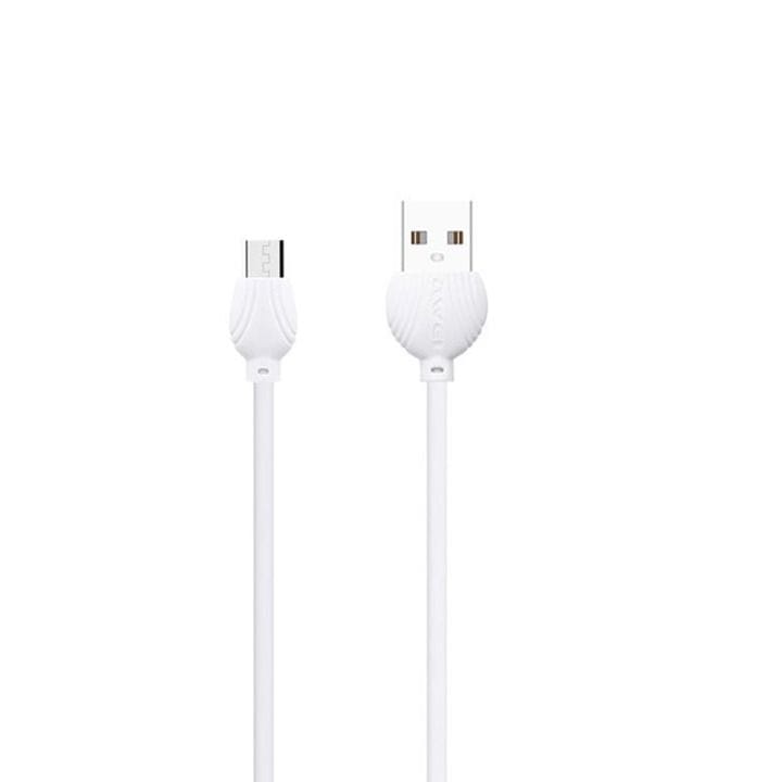 Awei Fast Data Cable iPhone Fast Charge Lightning Cable – White | CL-61