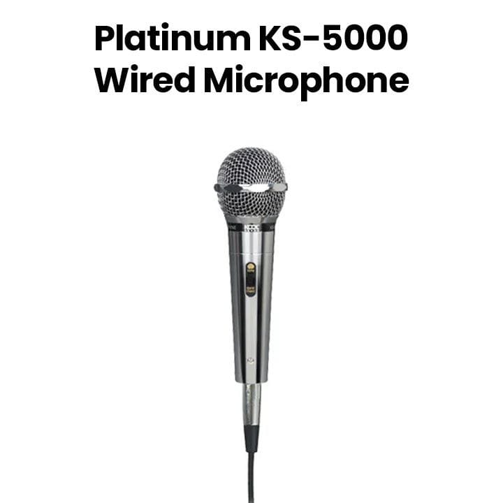 Platinum Karaoke Wired Mic |KS5000