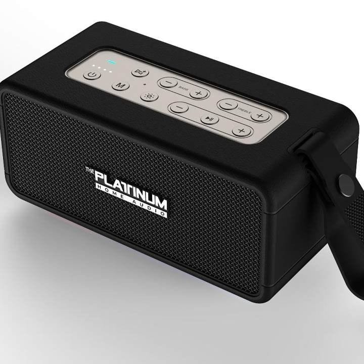 Platinum Karaoke Apollo XL Portable Bluetooth Speaker Black | PTHM520