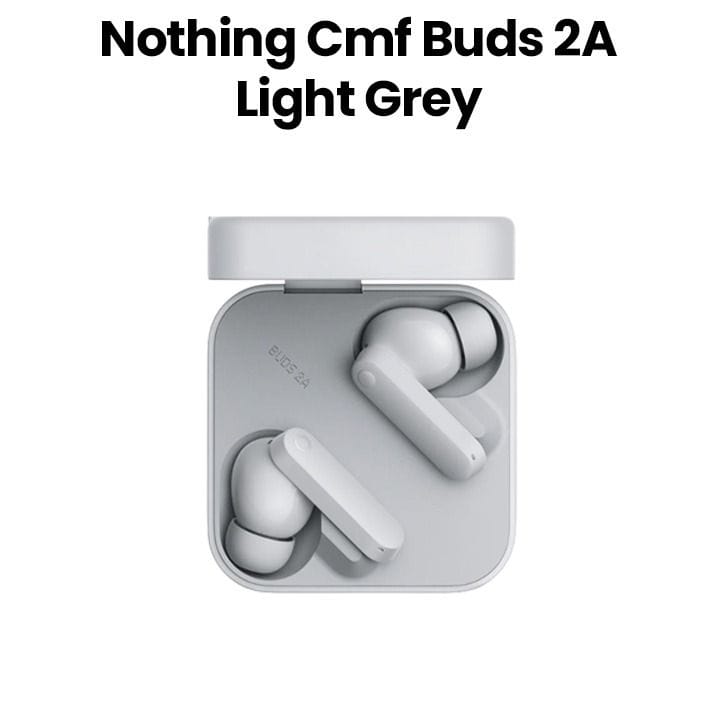 ناثينغ سماعات أذن حقيقية لاسلكية بودز 2 إيه | رمادي فاتح | B185-A10600109