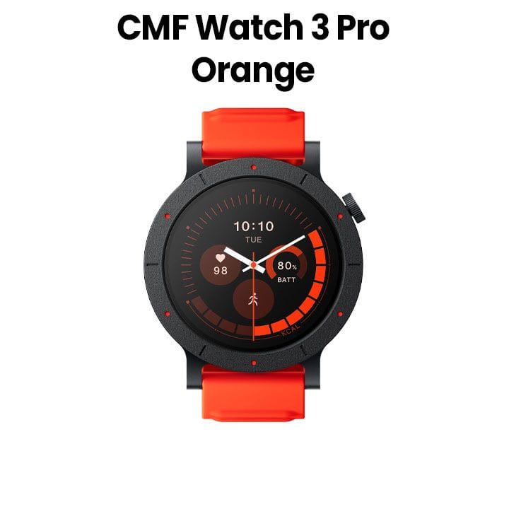 CMF Watch 3 Pro Smartwatch – Orange | D399-A10700024