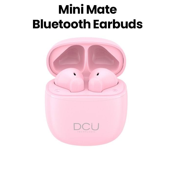 DCU Tecnologic Mini Mate Earbuds Bluetooth 5.1 – Pink |34152052
