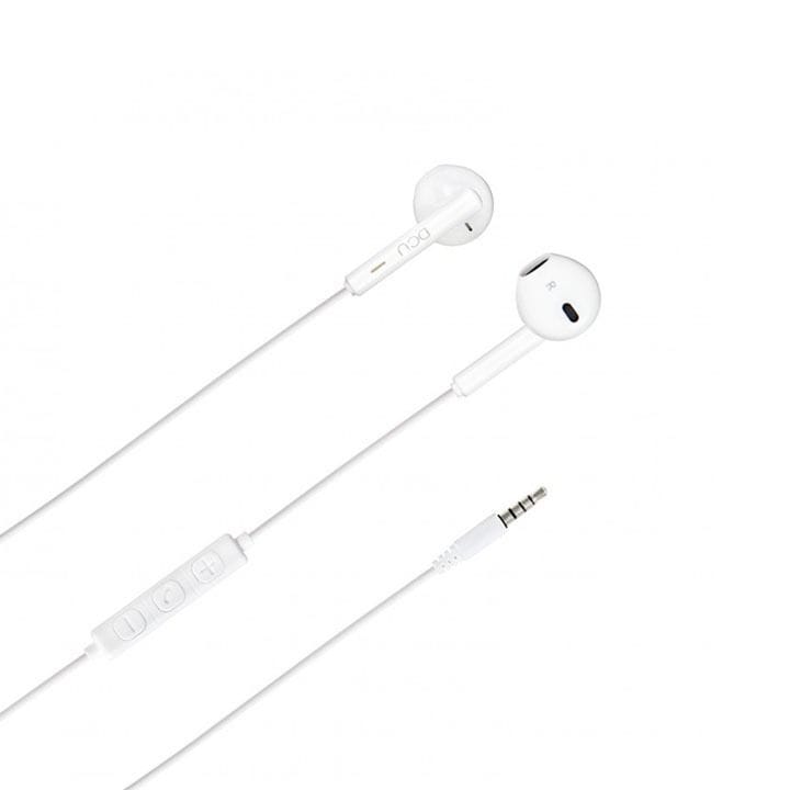 DCU Tecnologic Stereo Earphones 3.5 mm Jack – White |34151000