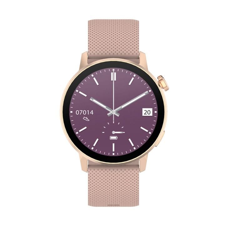 DCU Tecnologic GeoTrack S GPS Smartwatch AMOLED Display – Pink Gold |34157086
