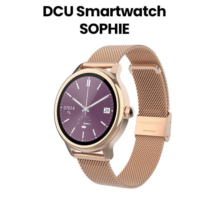 DCU Tecnologic Sophie Smartwatch – Rose Metal|34157095
