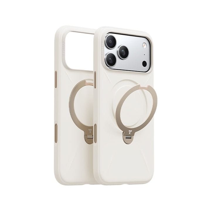 Torras QPro Silicone Mobile Case for iPhone 17 Pro Max - Baby Powder | X00FX2599