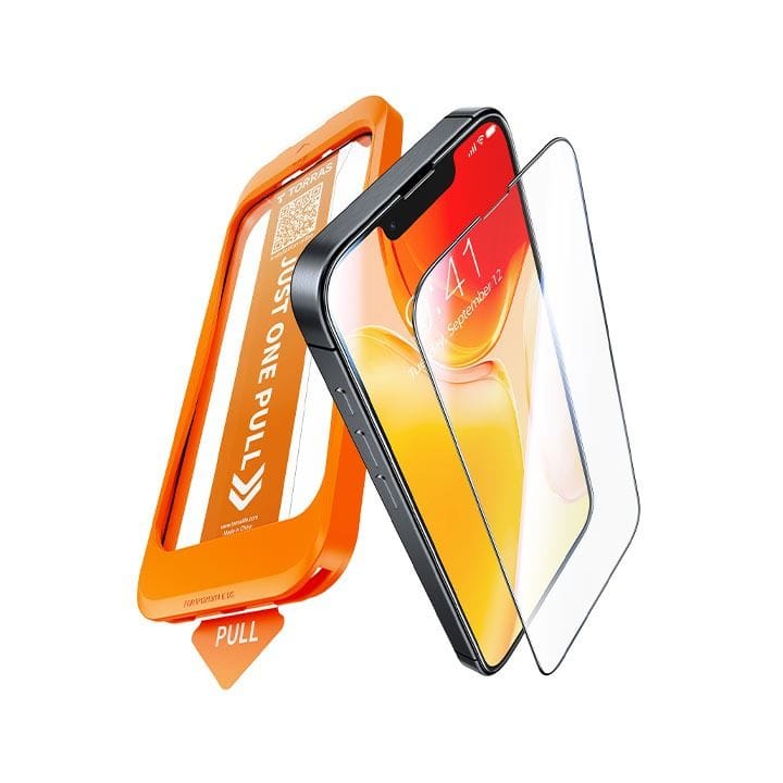 Torras Install Master Series Screen Protector for iPhone 17 Pro  -Clear | X00FX2622