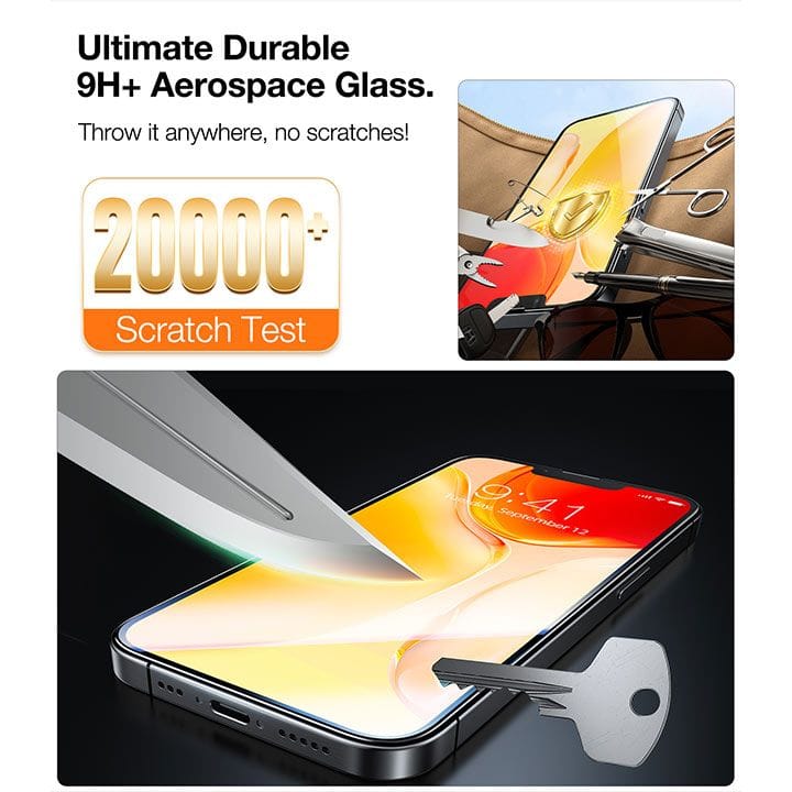 Torras Install Master Series Screen Protector for iPhone 17 Pro  -Clear | X00FX2622