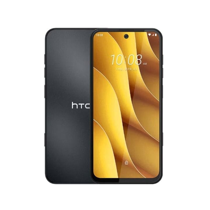 HTC Wildfire E7 Non-Camera Dual SIM 4G Smartphone – 6.67" HD+ 90Hz Display, Octa-Core Processor, 4GB RAM 128GB Storage, 4920mAh Battery - Blue Black