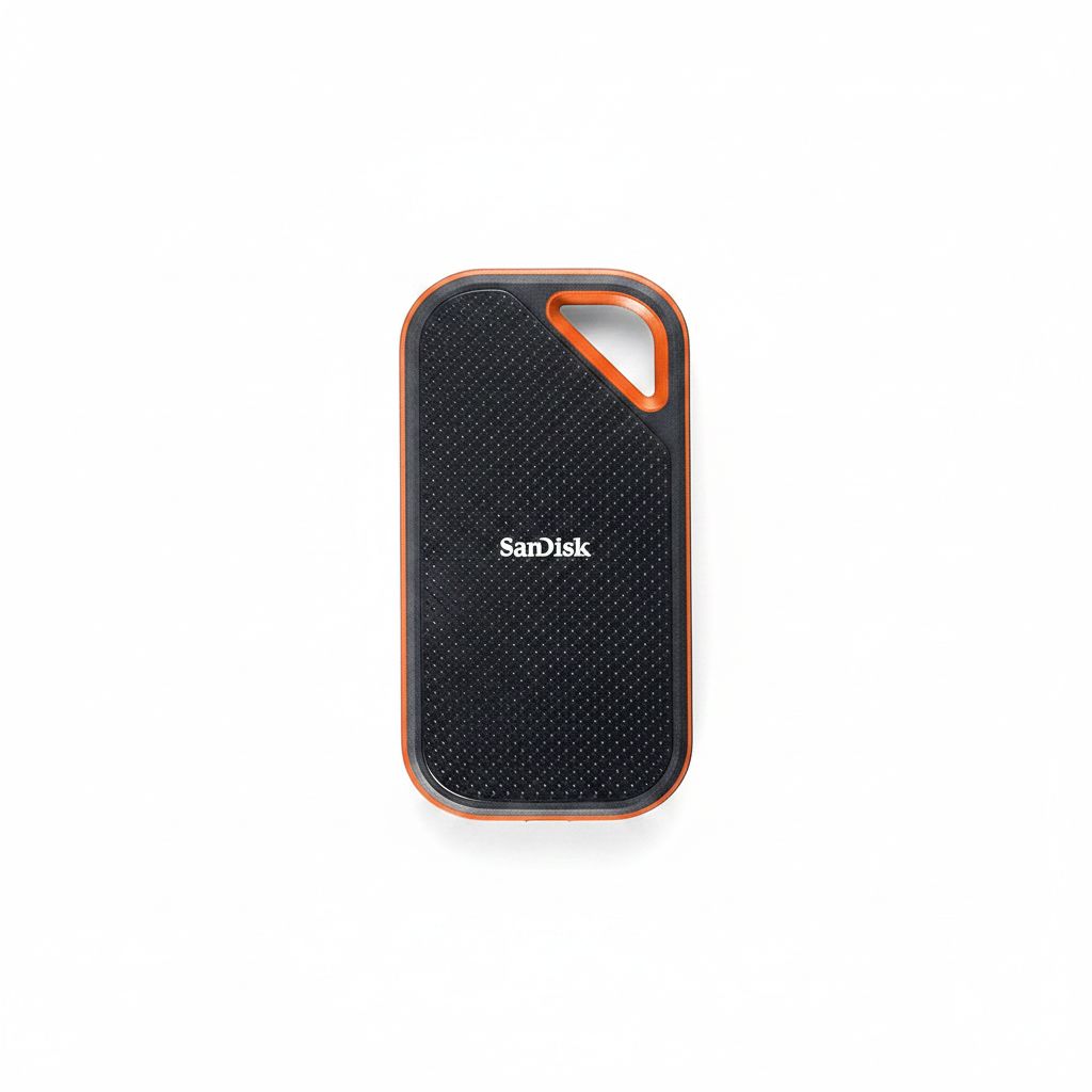 SanDisk Extreme Pro Portable SSD 1TB USB 3.2 Gen 2x2 - Black 