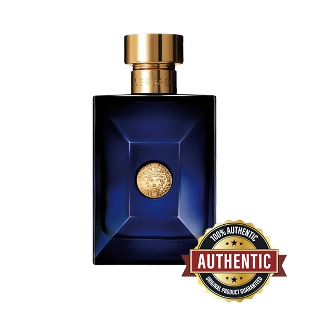 Versace Dylan Blue Pour Homme Eau de Toilette, Fresh Aromatic Woody Fragrance with Bergamot, Grapefruit, Ambroxan, Patchouli & Musk - 100ml