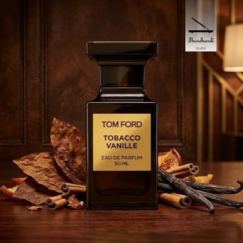 Tom Ford Tobacco Vanille Eau de Parfum Unisex, Warm Spicy Gourmand Fragrance with Tobacco Leaf, Vanilla, Tonka Bean & Cocoa - 100ml