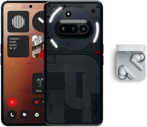 Nothing Phone A059 5G - 12GB RAM, 256GB Storage, 50MP Triple Camera | Black