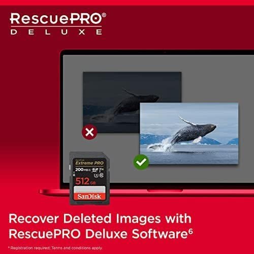 سانديسك إكستريم برو SD UHS-I سعة 1 تيرابايت لتصوير فيديو 4K لكاميرات DSLR والكاميرات بدون مرآة، بسرعة قراءة 200 ميجابايت/ثانية وكتابة 140 ميجابايت/ثانية، أسود