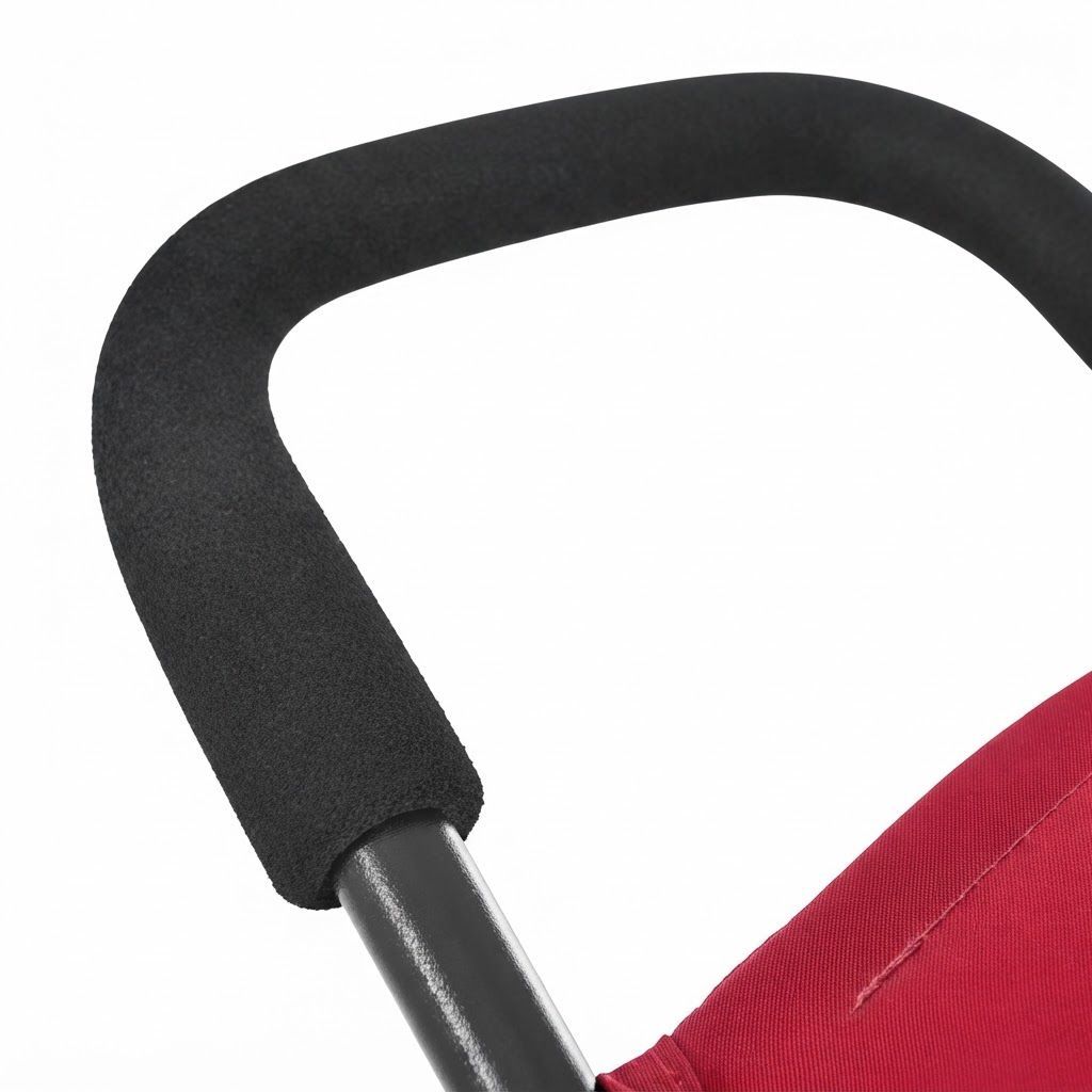 Hauck Sport Pushchair, Lightweight Travel Stroller, Compact & Foldable, Lay-Flat Seat, 5-Point Harness, Ideal for Active Parents on City Streets, Public Transport, and Vacations | Red