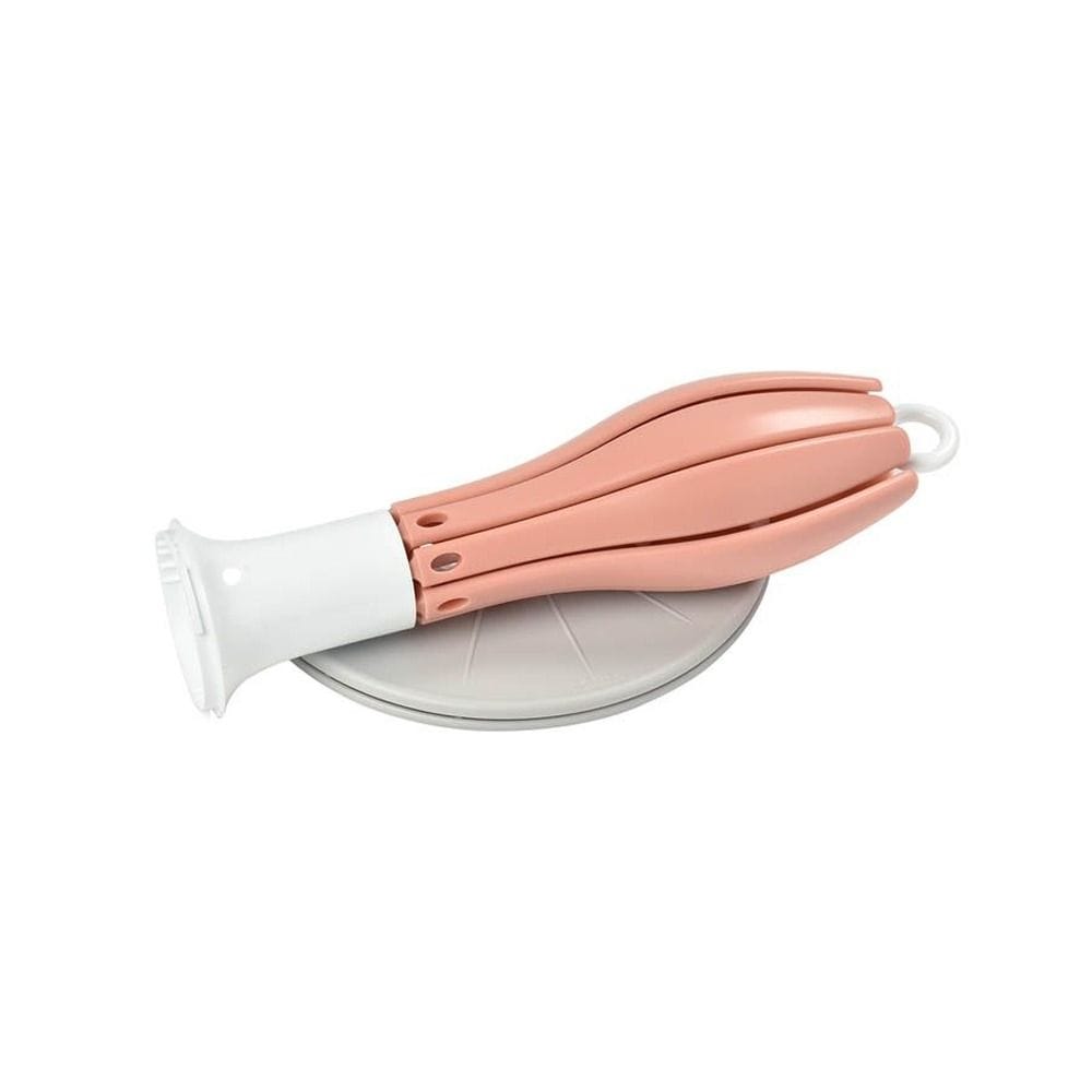 Beaba Flower Foldable Draining Rack, Space-Saving, Easy To Fold, Baby Feeding Essentials, Compact And Transportable - Pink