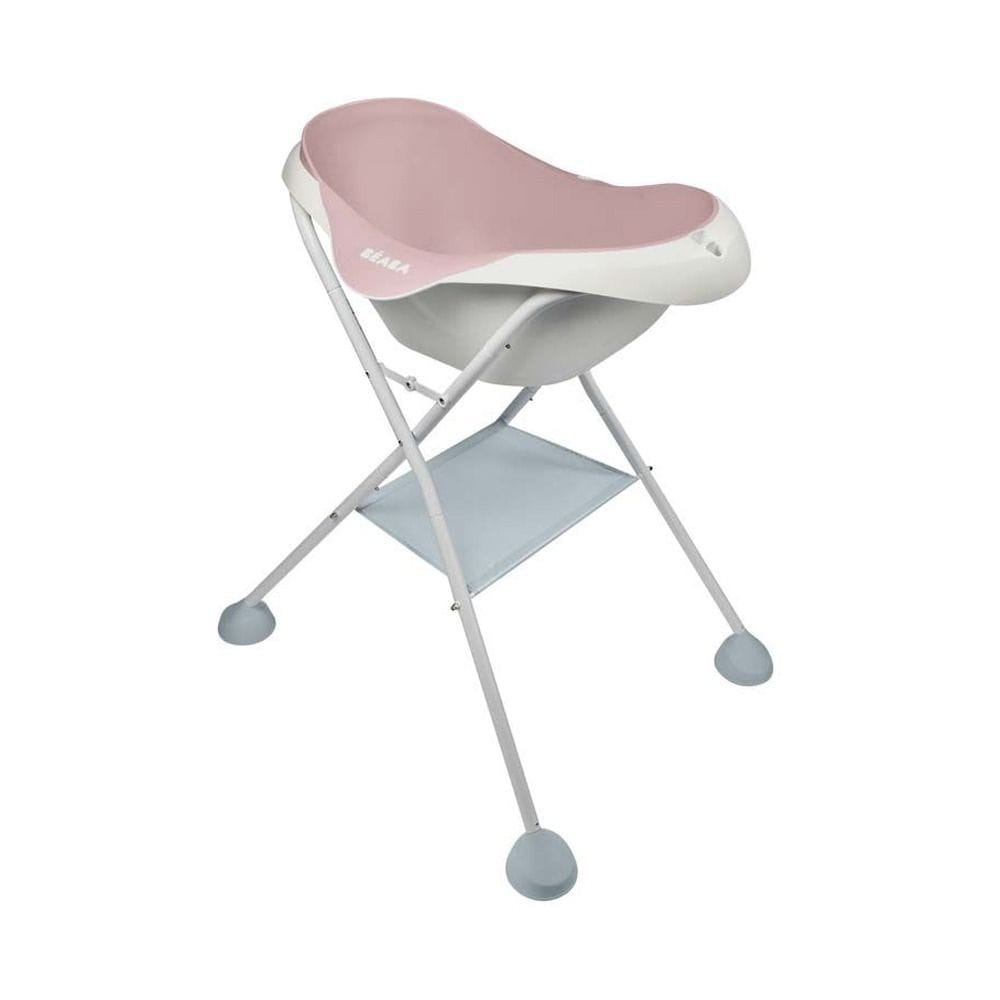Beaba Camele'o 1st Age Bathtub, Non-Slip Matte Interior, Comfort And Stability, Ergonomic Design - Old Pink