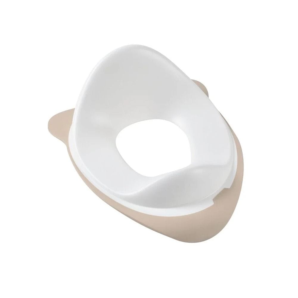 Beaba Eco Designed Toilet Seat Cover, Ergonomic Shape, Non Slip Coating, Built-In Anti-Splash Edge - Clay Earth