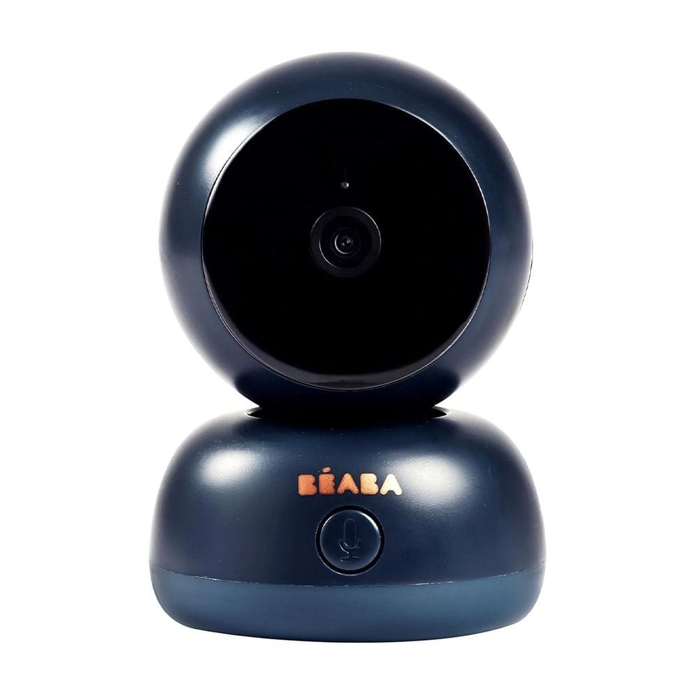 Beaba Full HD 360° Rotating WiFi Video Baby Monitor HD Screen App 300m Range VOX Walkie-Talkie Lullabies Night Blue | 930375