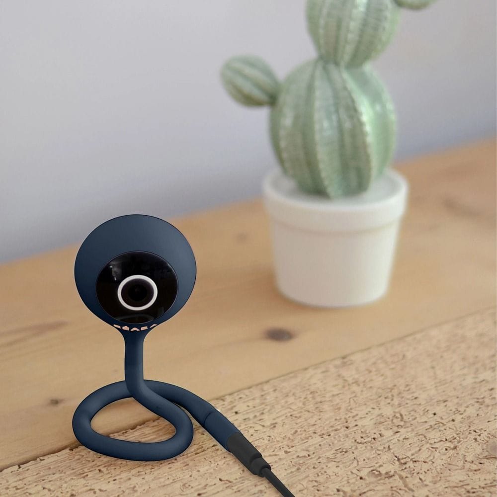 Beaba Full HD 3MP WiFi Video Baby Monitor App iOS Android Motion Noise Crying Detection Walkie-Talkie Night Blue | 930377