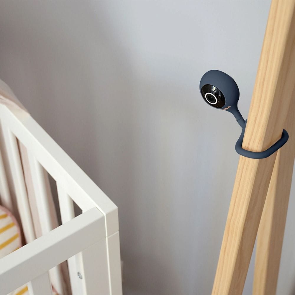 Beaba Full HD 3MP WiFi Video Baby Monitor App iOS Android Motion Noise Crying Detection Walkie-Talkie Night Blue | 930377