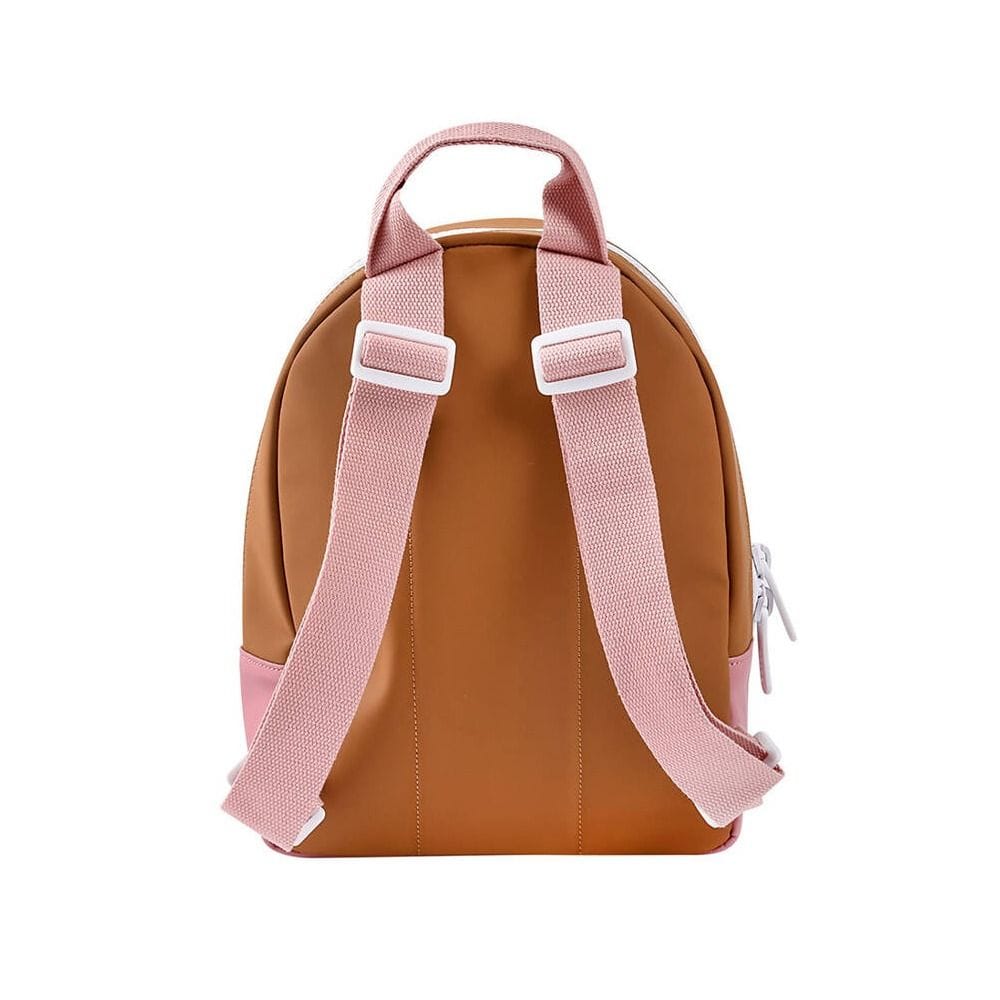 Beaba Faro Baby Backpack, Waterproof And Stain-Resistant, Comfortable Handle, Easy To Clean, Durable And Stylish Design - Dusty Rose