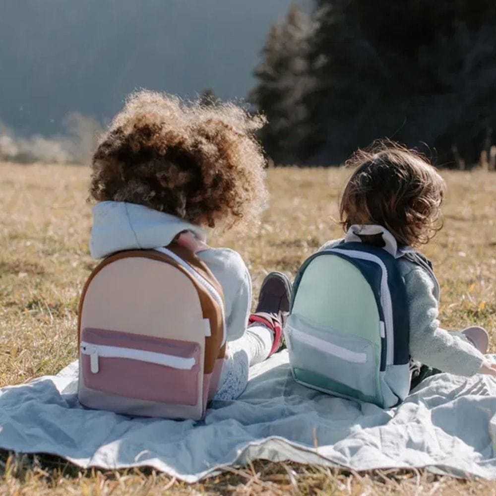 Beaba Faro Baby Backpack, Waterproof And Stain-Resistant, Comfortable Handle, Easy To Clean, Durable And Stylish Design - Matcha Latte