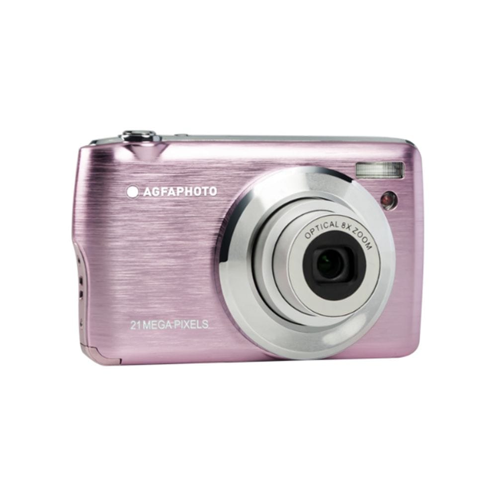 AgfaPhoto Realishot DC8200 PK-18MP Digital Camera, Compact Design, High Resolution - Pink