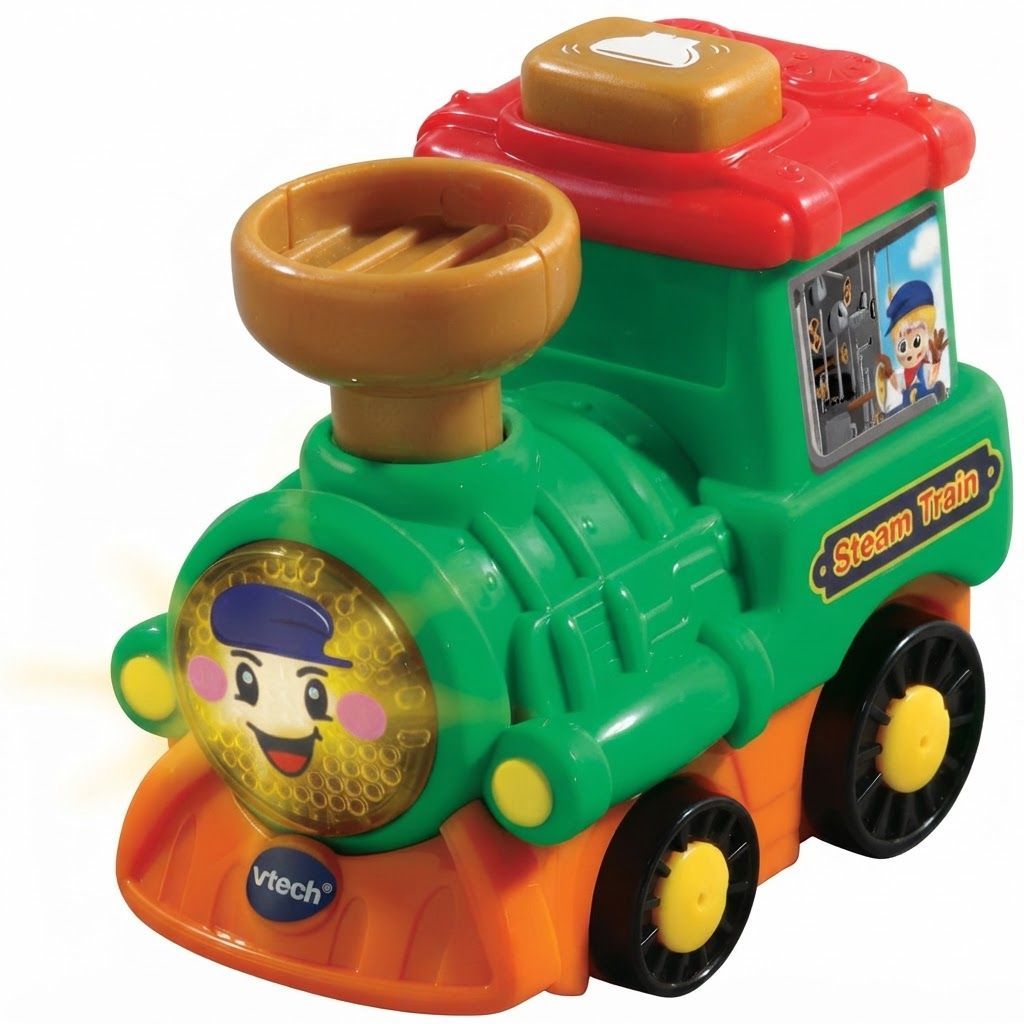 VTech Toot-Toot Drivers Steam Train - Interactive Musical Toy for Toddlers, Light-Up Vehicle