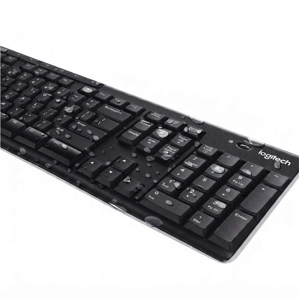 Logitech MK270 Wireless Keyboard and Mouse Combo - Reliable 2.4 GHz Connectivity, Long Battery Smooth Optical Tracking