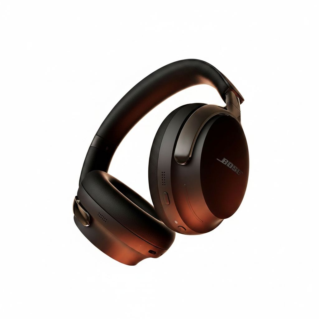 Bose QuietComfort Ultra Wireless Over-Ear Headphones (2nd Gen), Premium Noise Cancelling, Immersive Audio, Bluetooth - Black