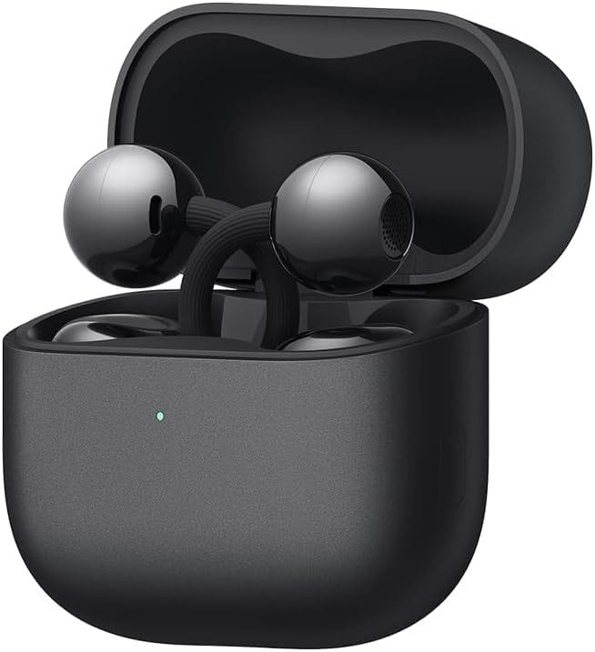 Huawei FreeClip 2 Open-Ear Clip-On Earbuds, Built-in Google AI, 38H Battery, IP57 Water & Dust Resistant - Black