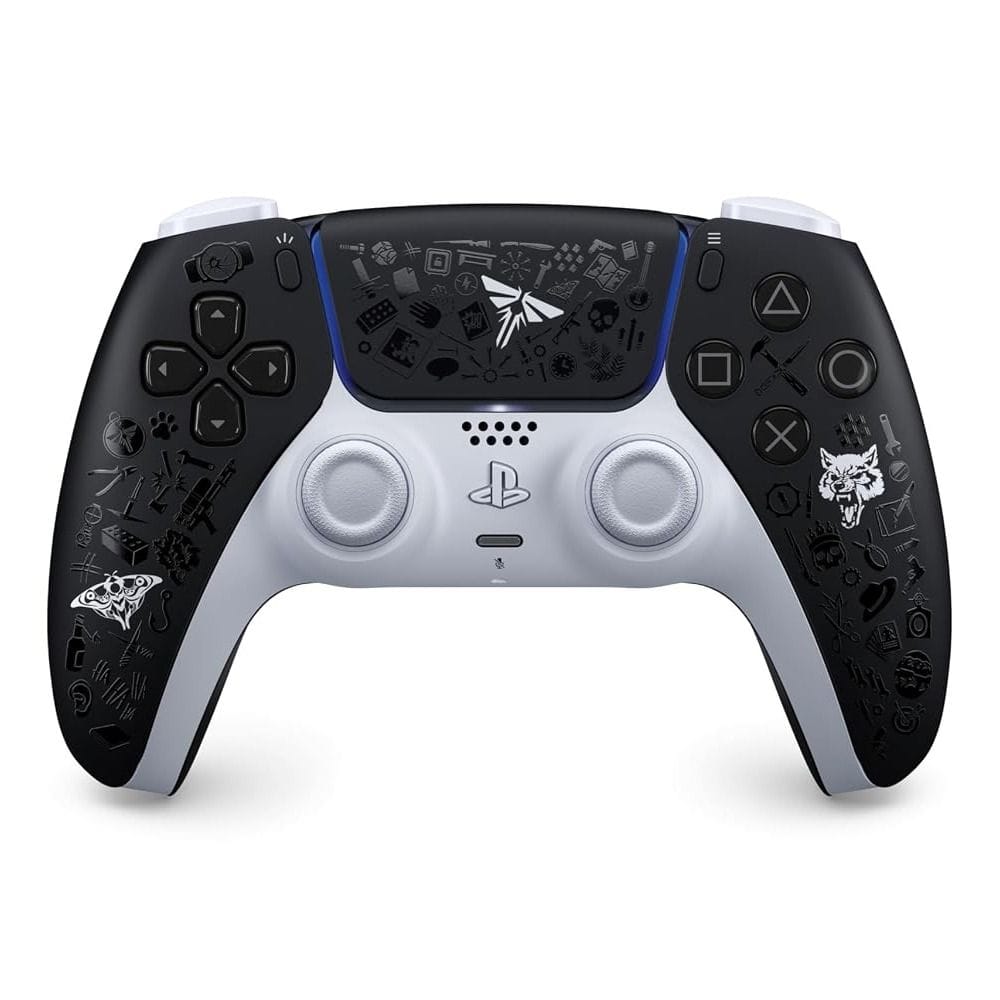 Sony DualSense The Last of Us Limited Edition Wireless PS5 Controller, Haptic Feedback, Adaptive Triggers, Bluetooth | Black/White - 711719024835