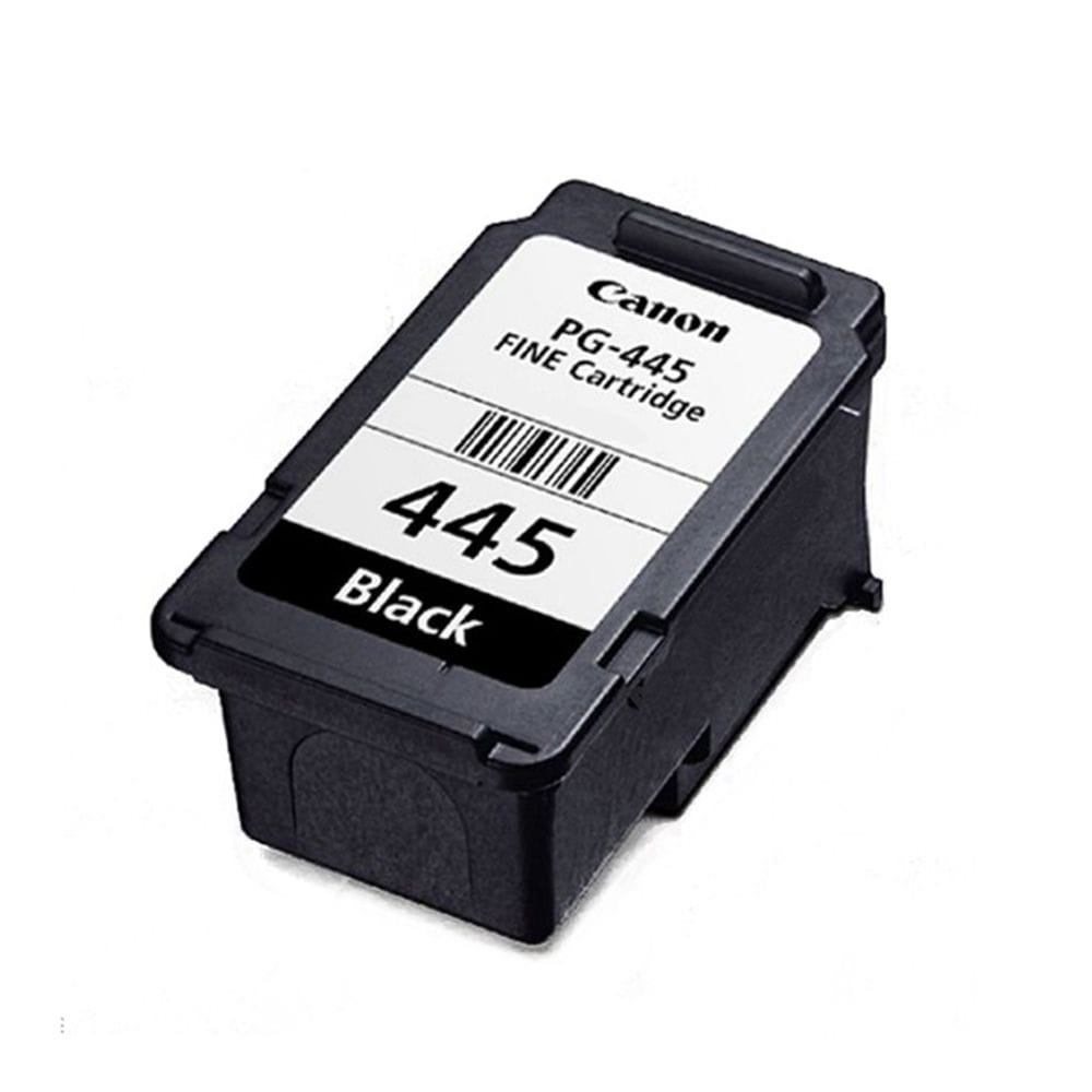 Canon PG-445 Black Ink Cartridge, Genuine Canon Ink, Up to 180 Pages Yield, Smudge-Resistant Printing & High-Quality Document Output | Black - 4960999974460