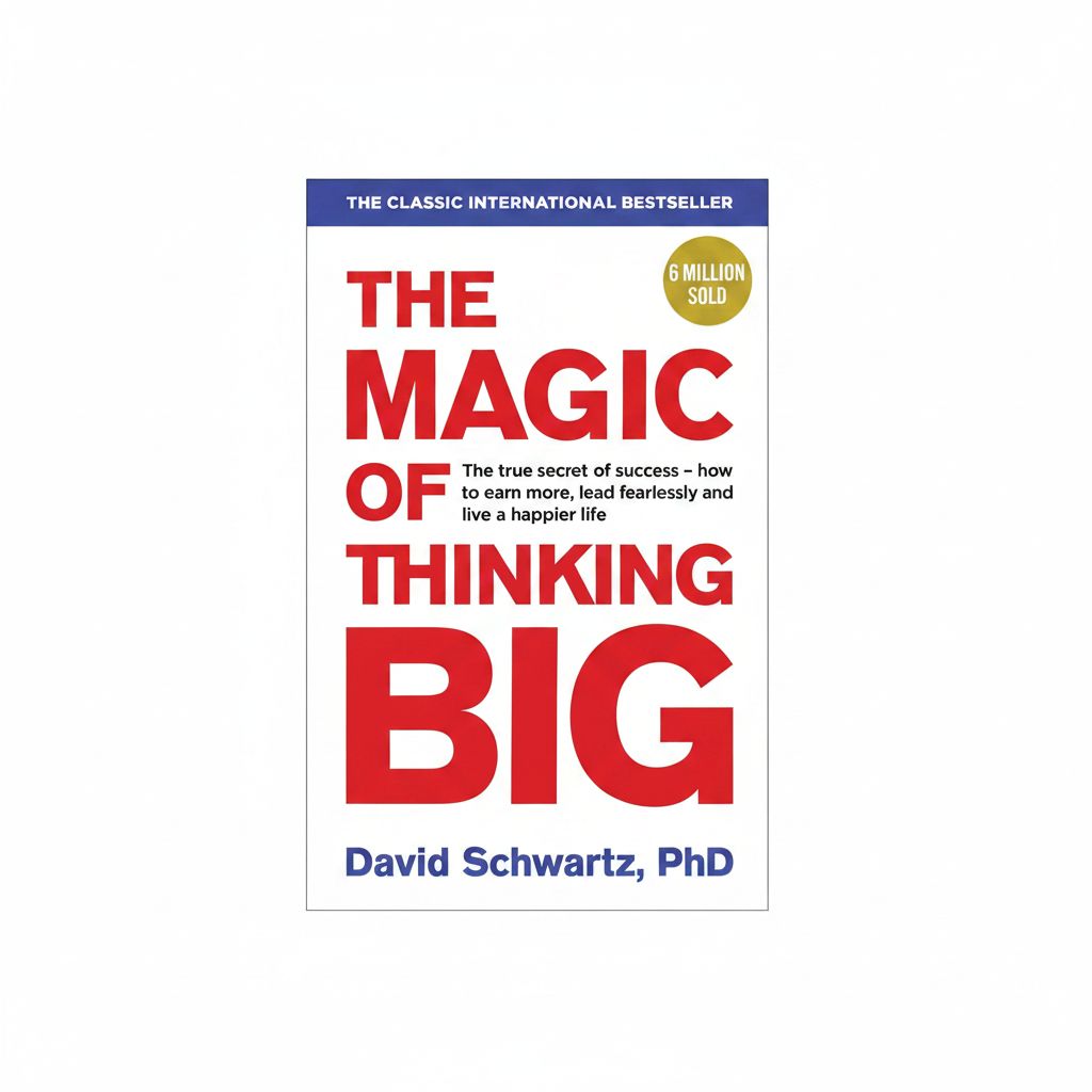 The Magic of Thinking Big by David J. Schwartz - Transformative Self-Help Paperback