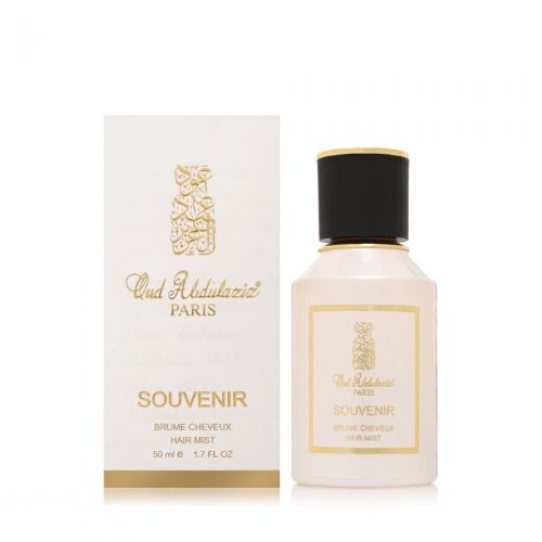 معطر شعر عود عبد العزيز التذكاري، عطر فاخر للشعر، برائحة العود الخشبية مع البرغموت والباتشولي - 50 مل