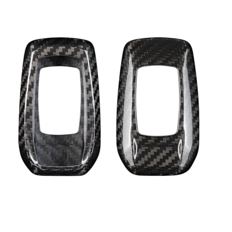 T-Carbon Toyota Carbon Fiber Key Fob Case, Real 3K Carbon Fiber Protective Cover for Land Cruiser, Alphard, Vellfire, Harrier, Yaris GR, Corolla, Camry & Venza