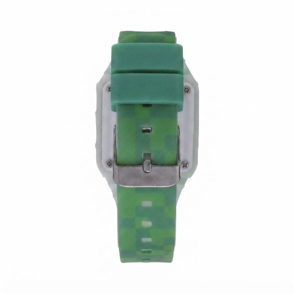 Minecraft Digital Quartz Kids Wrist Watch – Comfortable Adjustable Strap, Basic Timekeeping, Ages 3+, For Boys and Girls